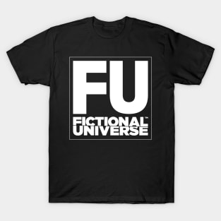 FICTIONAL UNIVERSE - FU White T-Shirt